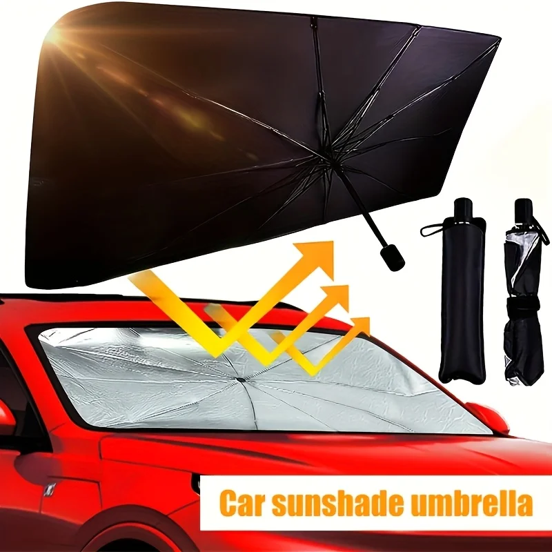 Car Accessories For Interior - Auto-Sonnenschutz Parasol Frontscheiben-Sonnenschutzabdeckung Sonnenschutz für den