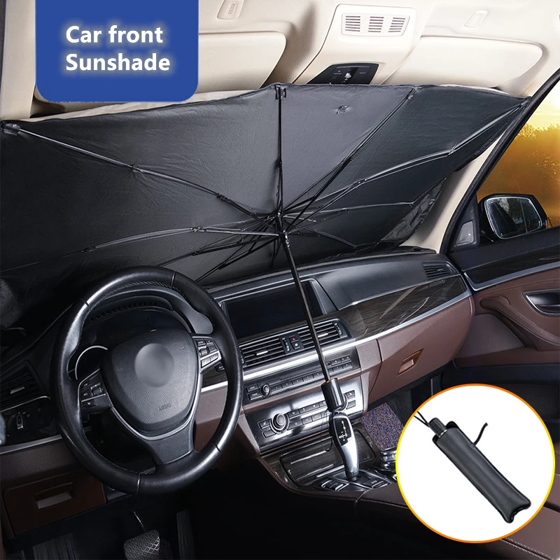 Car Accessories For Interior - Auto-Windschutzscheiben-Sonnenschutz, multifunktional, praktisch, faltbar, Auto-Sonnenschirm, Innenraum-Sonnenschutz