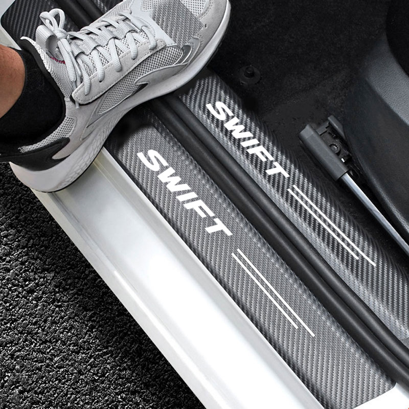 Car Accessories Tape - Auto-Schwellenschutz, Dekorationsaufkleber, Modell Y, Willkommenspedal-Schutzstreifen für