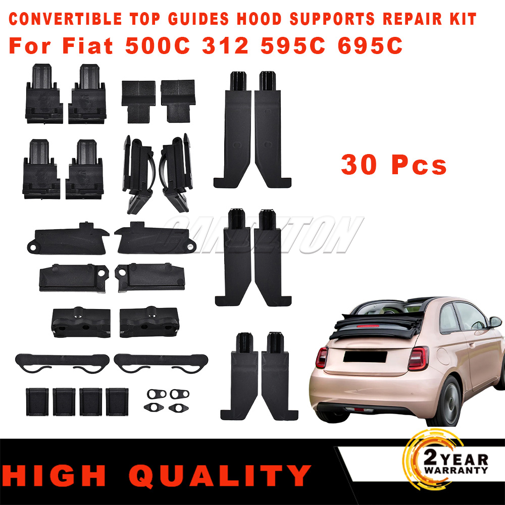 Car Accessories Uk - Für Fiat 500C 500 Cabrio-Kit UK