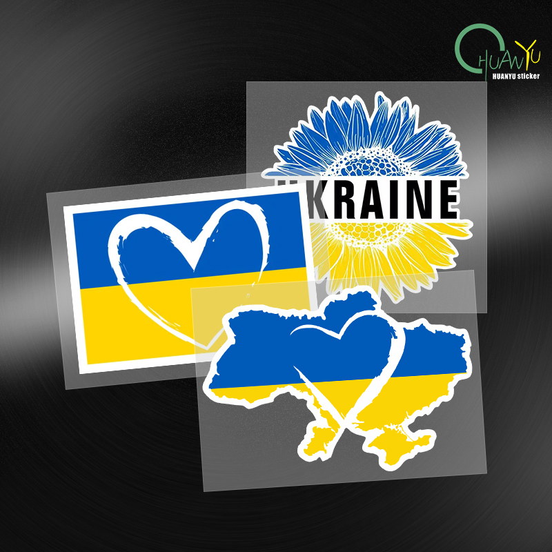 Car Accessories Uk - Zeichen Auto Aufkleber Ukraine Sonnenblume ukrainischen