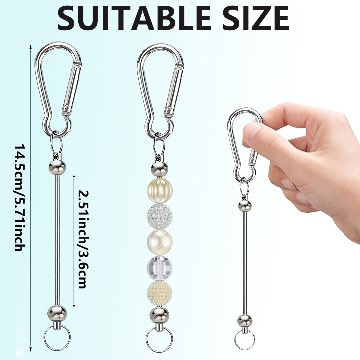 Car Accessories Wholesale - Günstige Großhandels-Schlüsselanhänger-Rohlinge (15 Stk.) für DIY-Schmuck,