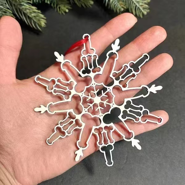 Car Accessories Walmart - Lustige Metallornamente für Weihnachtsbaumdekoration, kreative Parodie,