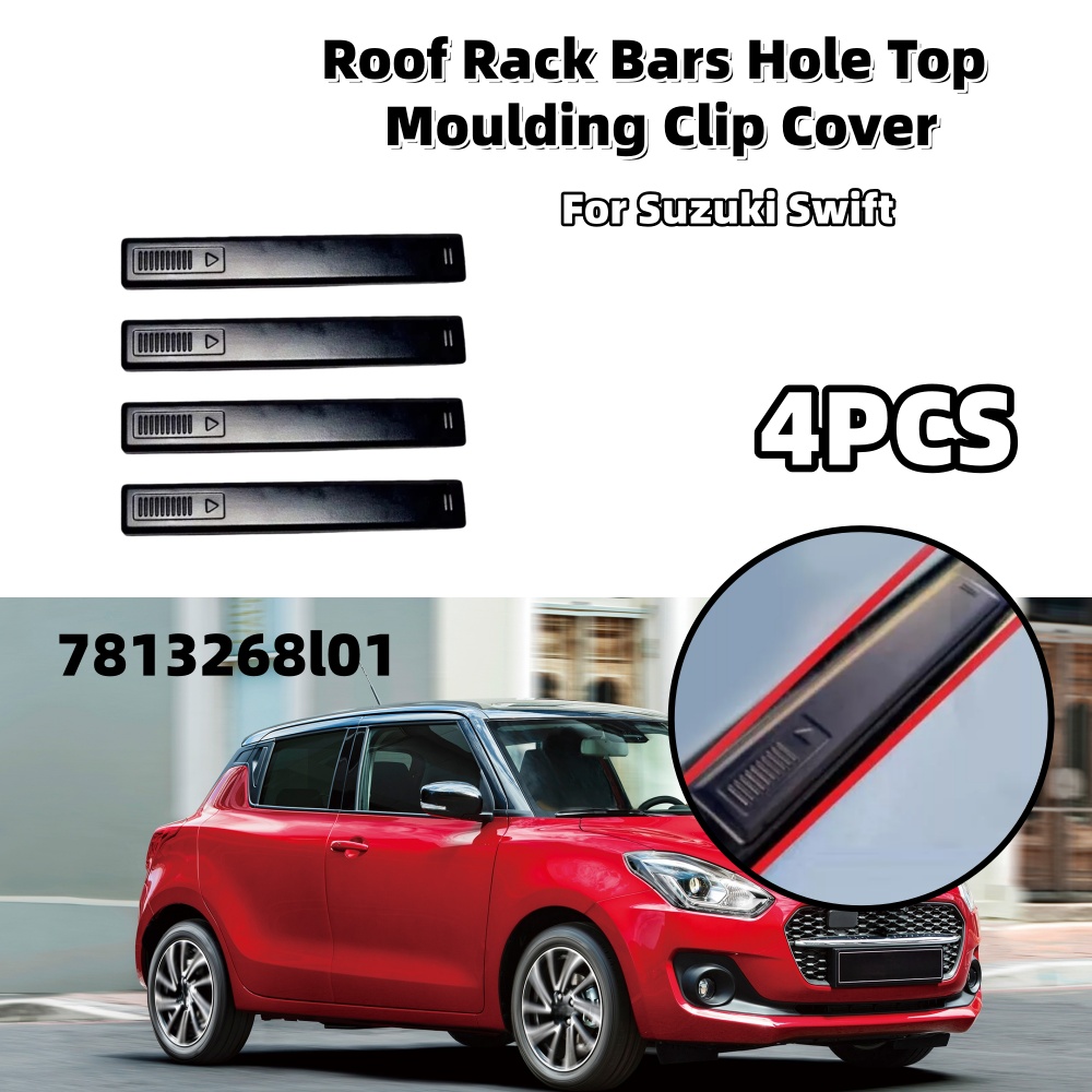 Car Accessories Roof Rack - Auto-Dachträgerleisten-Abdeckung, oberer Zierclip, Sonnendach-Dekorationszubehör für Suzuki