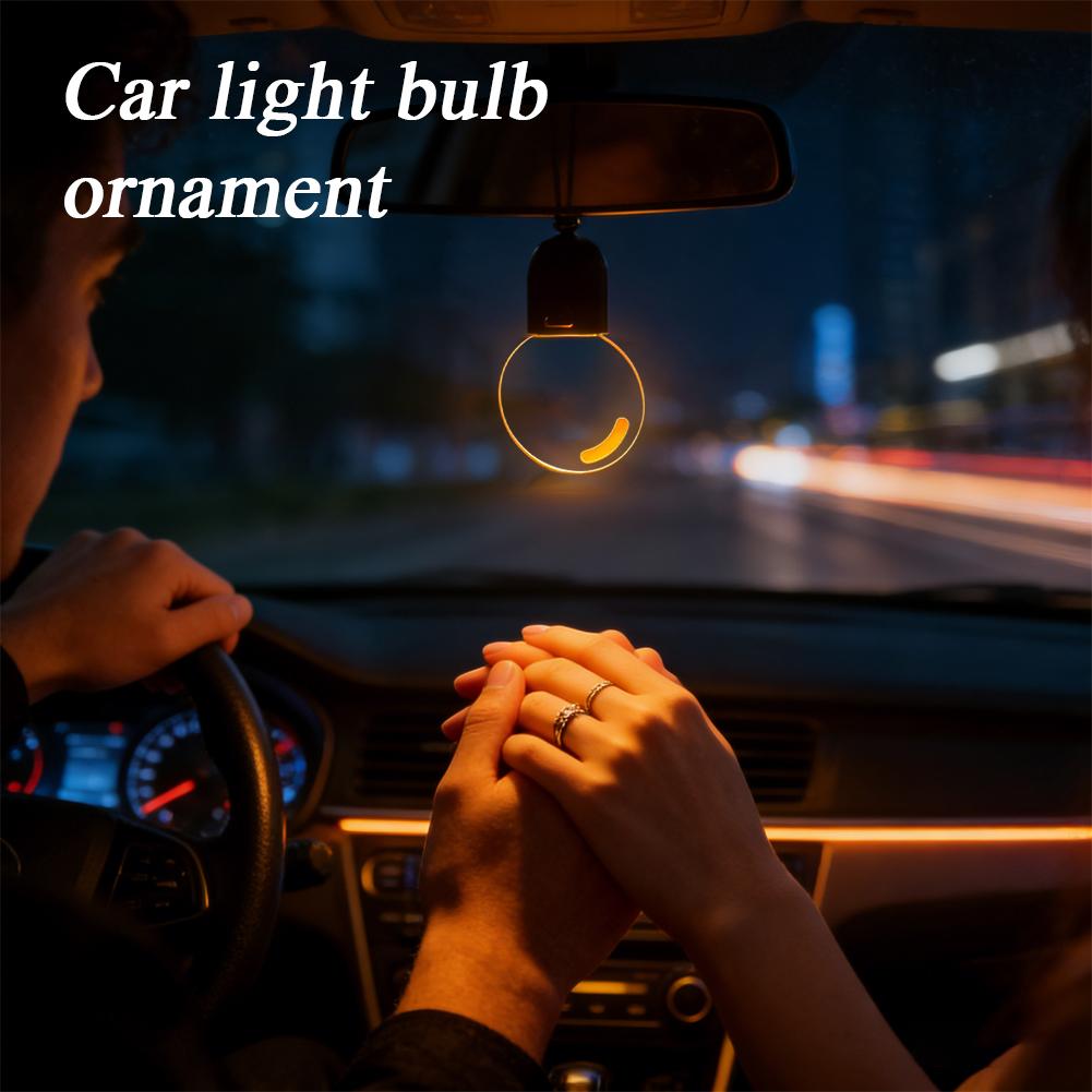 Kreative Auto-Glühbirnen-Hänge – Car Accessories Mirror Hanging Bewertung und Preis