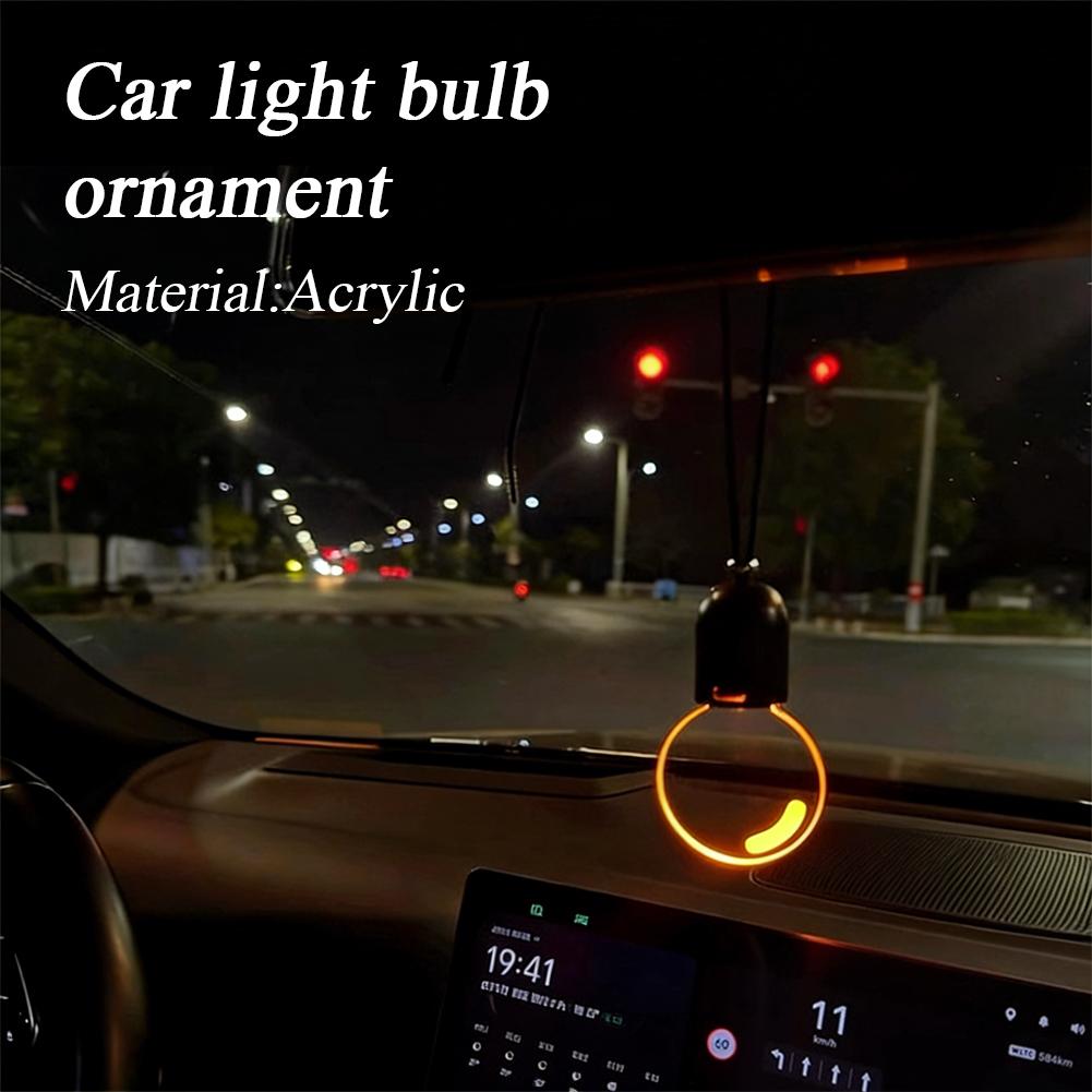 Kreative Auto-Glühbirnen-Hänge – Car Accessories Mirror Hanging Bewertung und Preis
