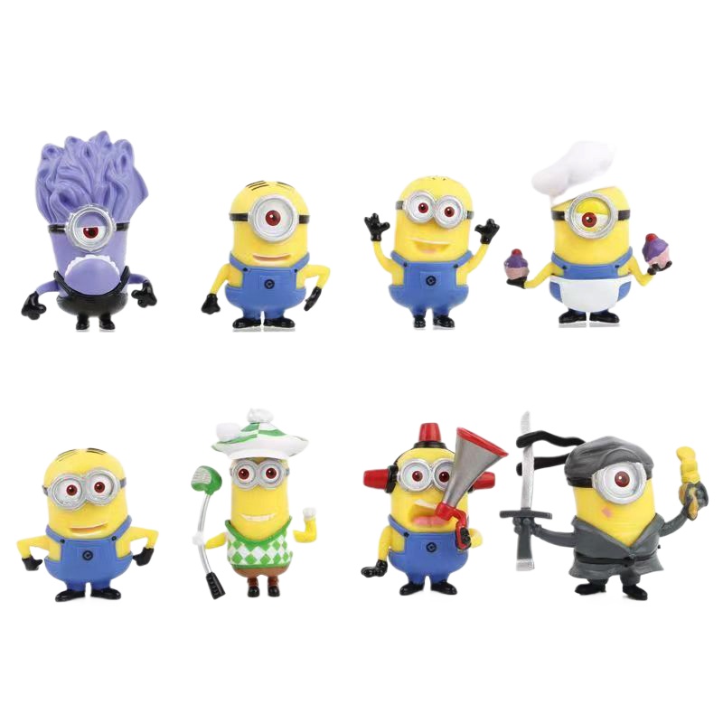 8 Stück/1 Set 52TOYS Minions C – Car Accessories Walmart Bewertung und Preis