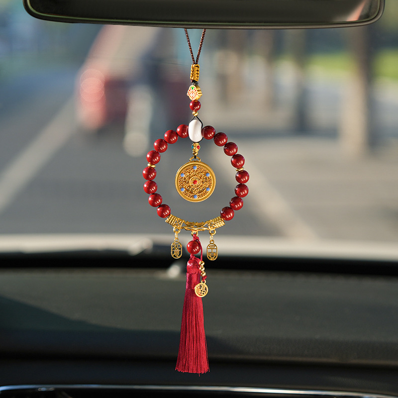 1 Stück Ping An Ruyi Quasten-S – Car Accessories Mirror Hanging Bewertung und Preis
