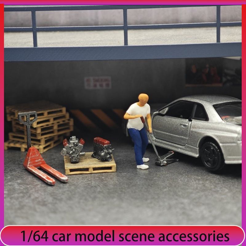 1:64 Automodell Reparaturwerks – Car Accessories Shop Bewertung und Preis