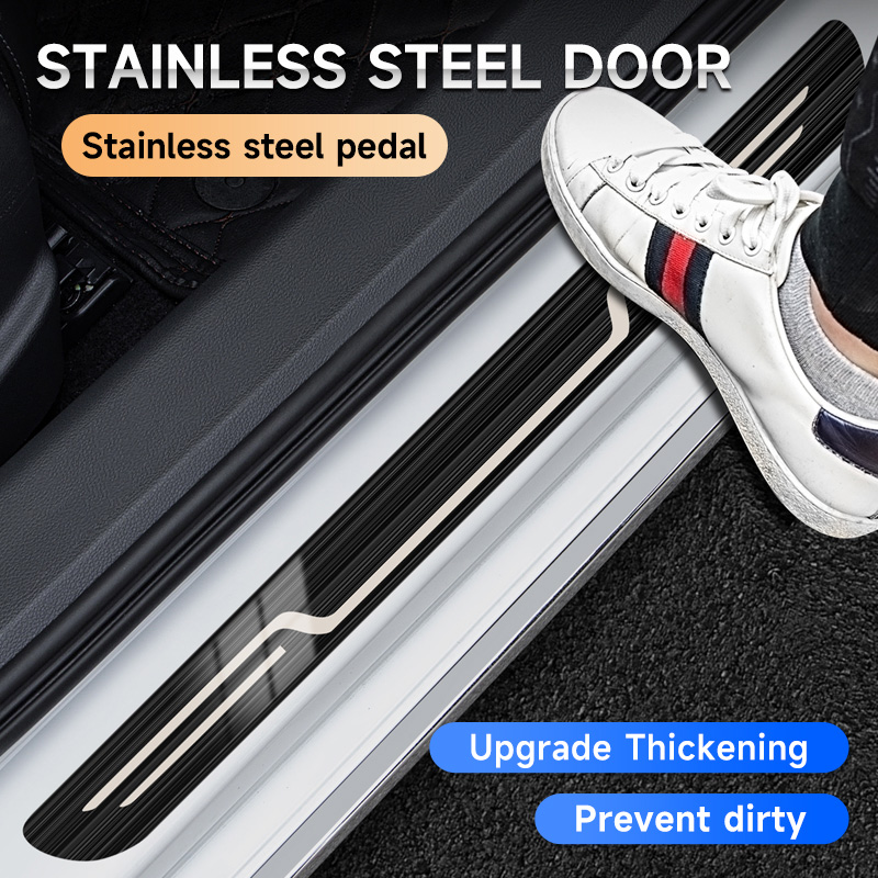 Edelstahl Auto-Türschwellensch – Car Accessories Tape Bewertung und Preis
