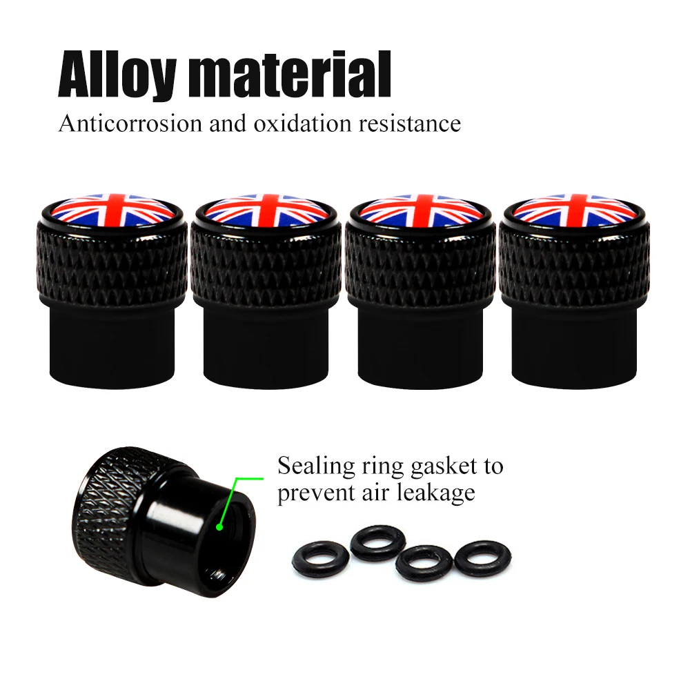 4 Teile/satz UK Auto Metall Ab – Car Accessories Uk Bewertung und Preis