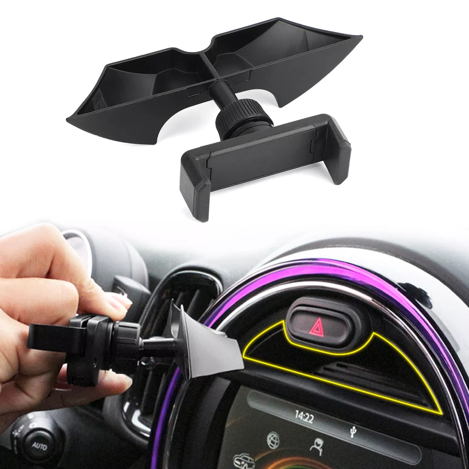 Metall Auto Front Mount Telefo – Car Accessories Uk Bewertung und Preis