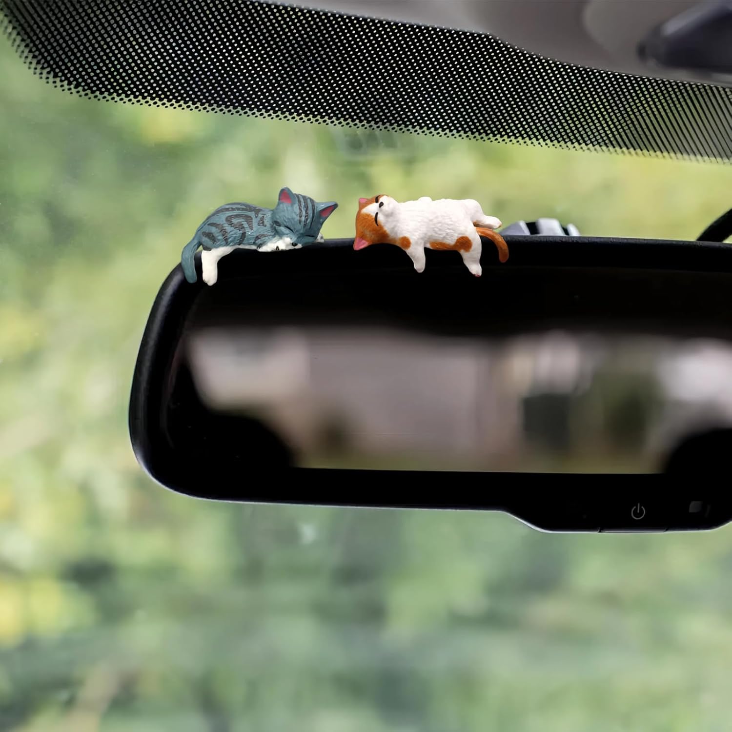 Katzen-Auto-Innenausstattung 5 – Car Accessories Mirror Hanging Bewertung und Preis
