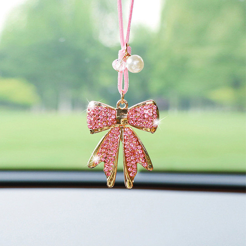 Modischer Diamantbesetzter Fli – Car Accessories Mirror Hanging Bewertung und Preis